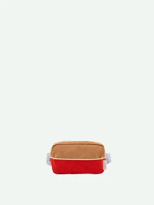 fannypack small | farmhouse | corduroy | harvest moon   ladybird red