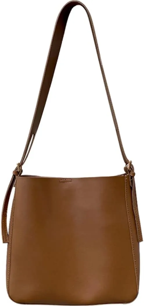 Fashion Bucket Bag Women Hobo Purse Handbags Leather Tote Large Shoulder Bag Pu Messenger Bag Wallet Set