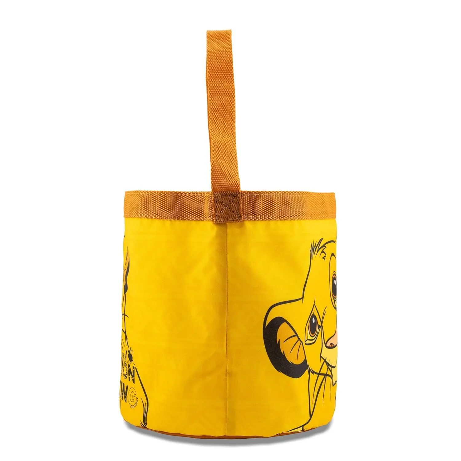 Fast Forward Disney Lion King Easter Baskets for Kids | Lion King Toy Storage Kids Easter Bucket Tote Bag for Girls, Boys, Unisex | Cute Soft Gift Basket Bucket Trick or Treat Bag