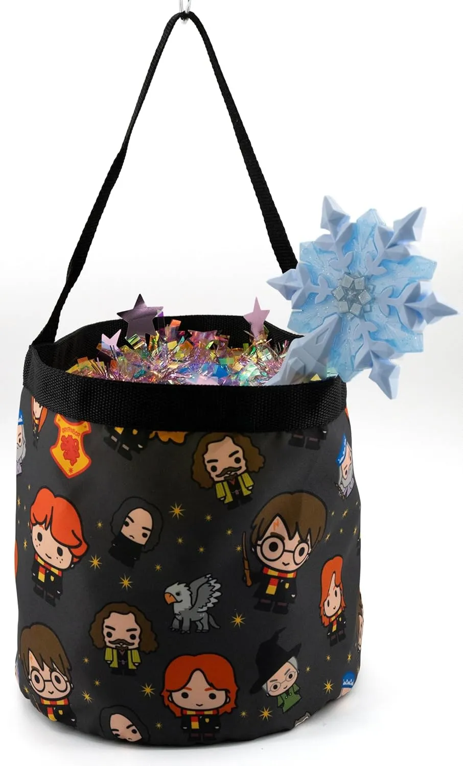 Fast Forward Harry Potter Easter Baskets for Kids | Harry Potter Kids Easter Bag Bucket Tote Bag for Boys, Girls, Unisex | Cute Kids Soft Gift Basket Bucket Bag Trick or Treat Bag