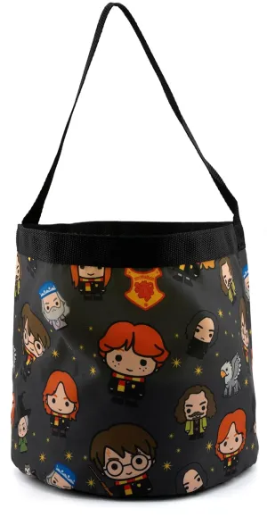 Fast Forward Harry Potter Easter Baskets for Kids | Harry Potter Kids Easter Bag Bucket Tote Bag for Boys, Girls, Unisex | Cute Kids Soft Gift Basket Bucket Bag Trick or Treat Bag