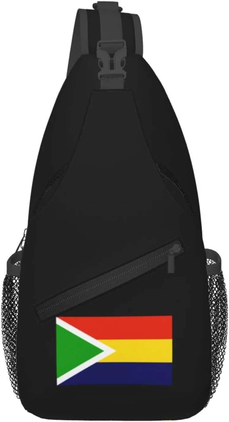 Flag Of Plaquemines Parish Crossbody Bags For Women Men Chest Backpack Gym Shoulder Bag Travel Outdoor Sports Casual Crossbody Bags