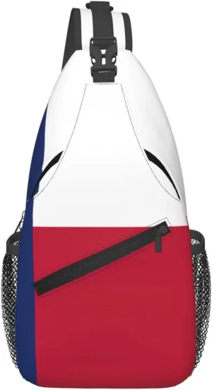 Flag of Texas Foldie Crossbody Bag for Men and Women - Durable and Functional Anti Theft Crossbody Bags