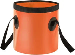 Foldable Water Bucket 20L,Space-Saving Wash Basin Collapsible Water Storage Container Folding Camping Bucket for Outdoor Traveling Hiking Fishing Gardening Car Washing ( Color : Orange , Size : 20L )