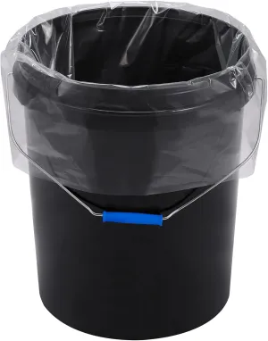 Food Storage Bags, 5 Gallon Bucket Liner Bags, Platisc Storage Bag for Marinading and Brining, Food Grade & BPA Free Bag for Home Kitchen, Pack of 30