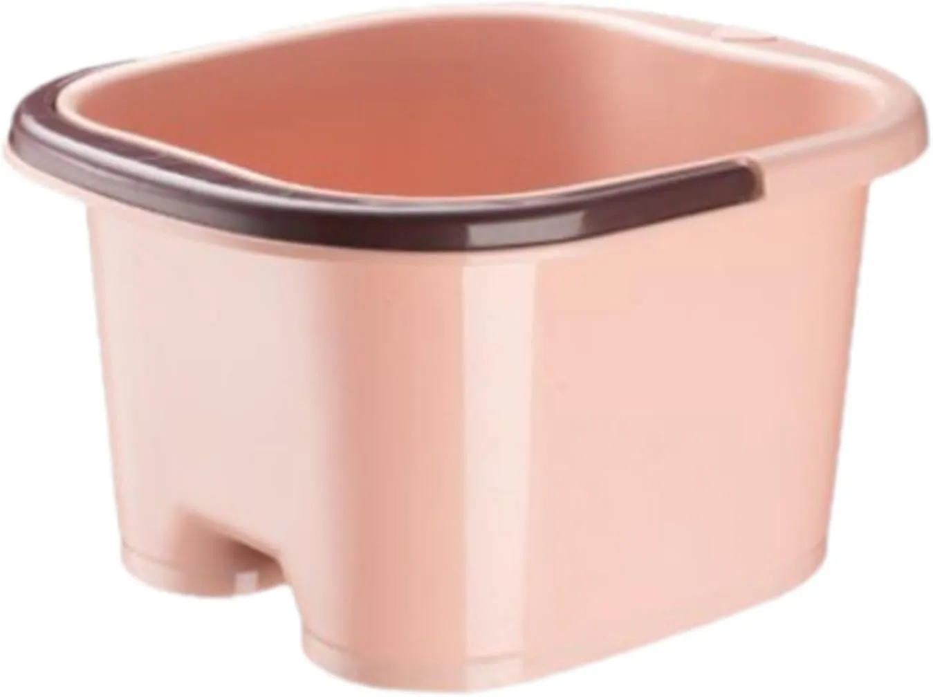 Foot Bath SPA Tub Foot SPA Basin Multifunction Women Man with Handle Sturdy Household for Soaking Home Foot Bucket Foot Bath, pink