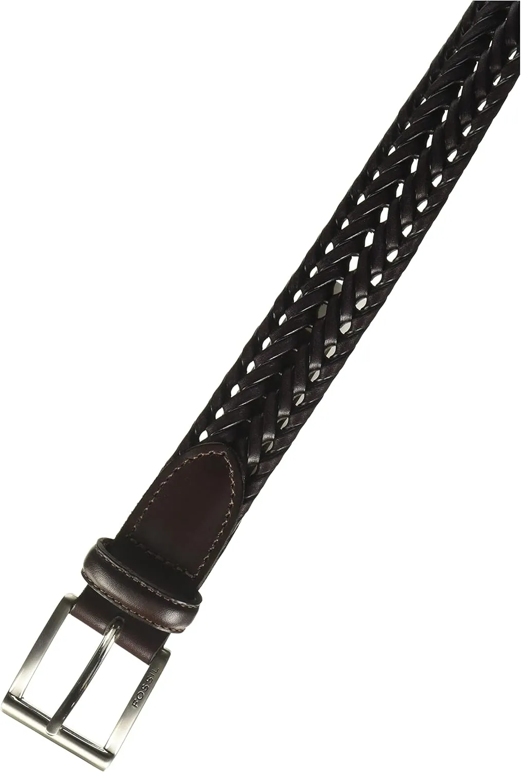 Fossil Men's Brown Leather Belt
