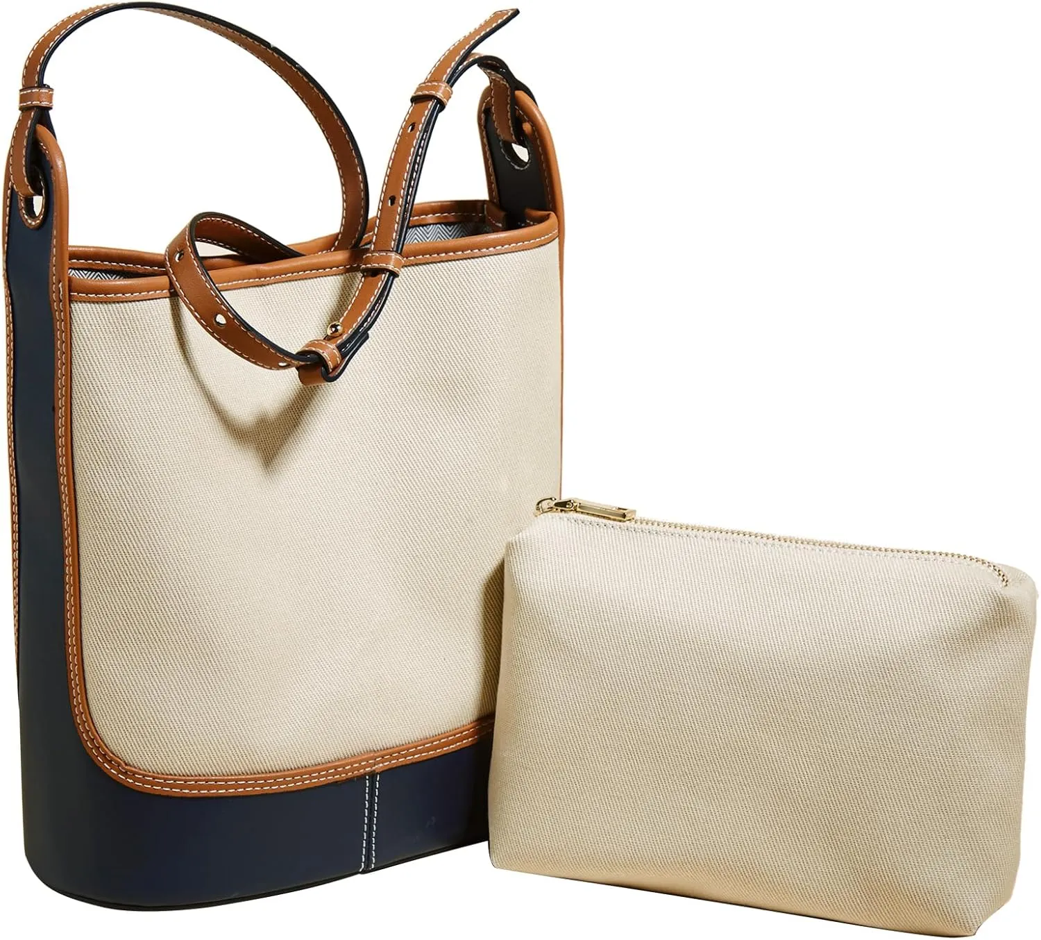 FOXLOVER Bucket Bags for Women, Small Bucket Purses, Adjustable Strap Shoulder Bag