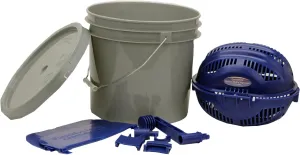 Frankford Arsenal Quick-N-EZ Rotary Sifter Kit with Media Separator, Bucket Adapter and 3 1/2 Gallon Bucket for Reloading