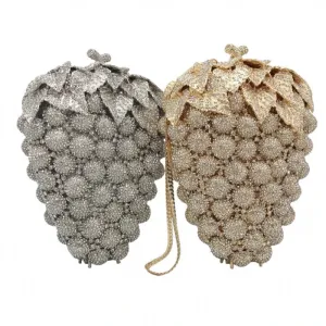 Fruit Grape Crystal Clutch