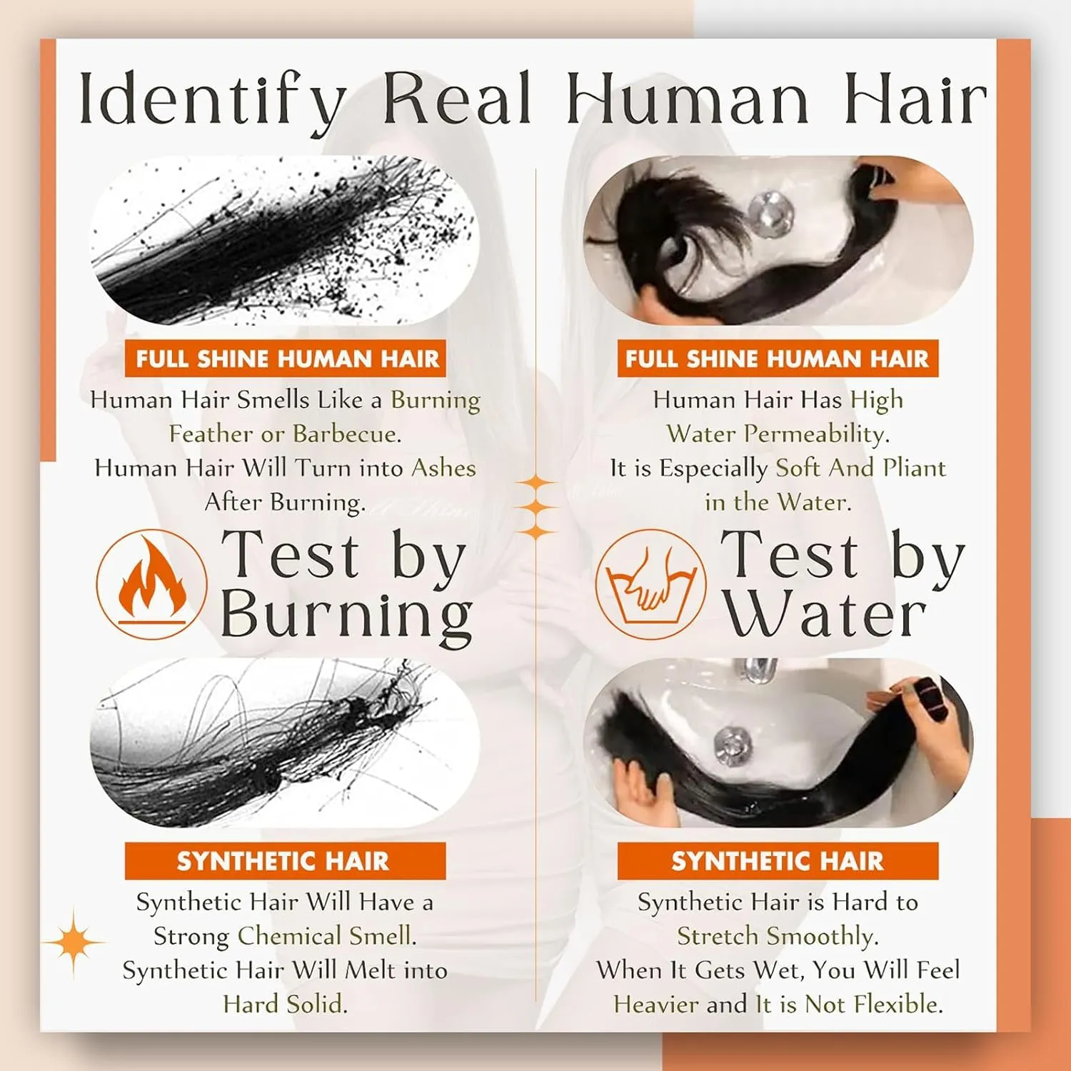 Full Shine Brown Hair Extensions Tape in 24 Inch Tape in Human Hair Extensions 50 Gram Natural Tapes in Hair Extension Seamless Extensions 20Pcs Long Straight Remy Hair Extension for Women