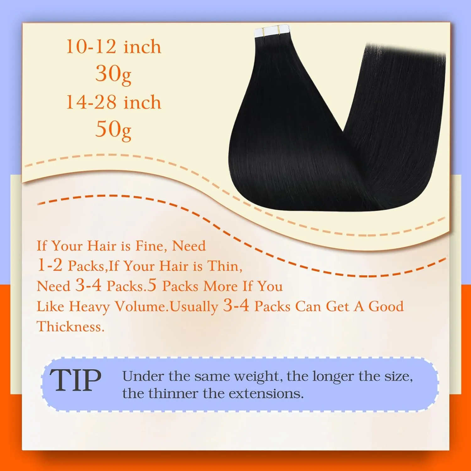 Full Shine Real Human Hair Tape in Extensions Black 24Inch Double Sided for Skin Weft Tape in Hair Extensions 20Pcs 50Gram Color 1 Jet Black Seamless Hair Extensions Real Human Hair Straight