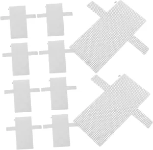 Gadpiparty Wide Range DIY Crafting Handbag Accessories Hand-Woven Mesh Plastic Mesh Sheets Weaving Material Bag