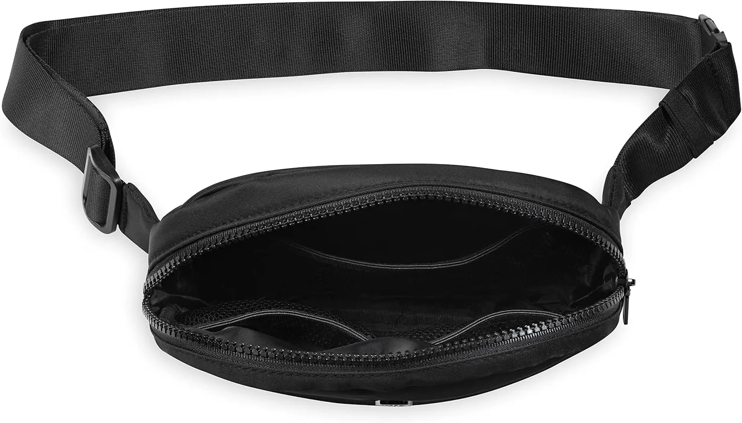 Gaiam Go for It Waist Pack, Adjustable Fanny Pack Crossbody Bags for Women & Men - Waterproof Cross Body Bag with Zippered Pockets, Running Belt Bag, Ideal for Vacation & Travel