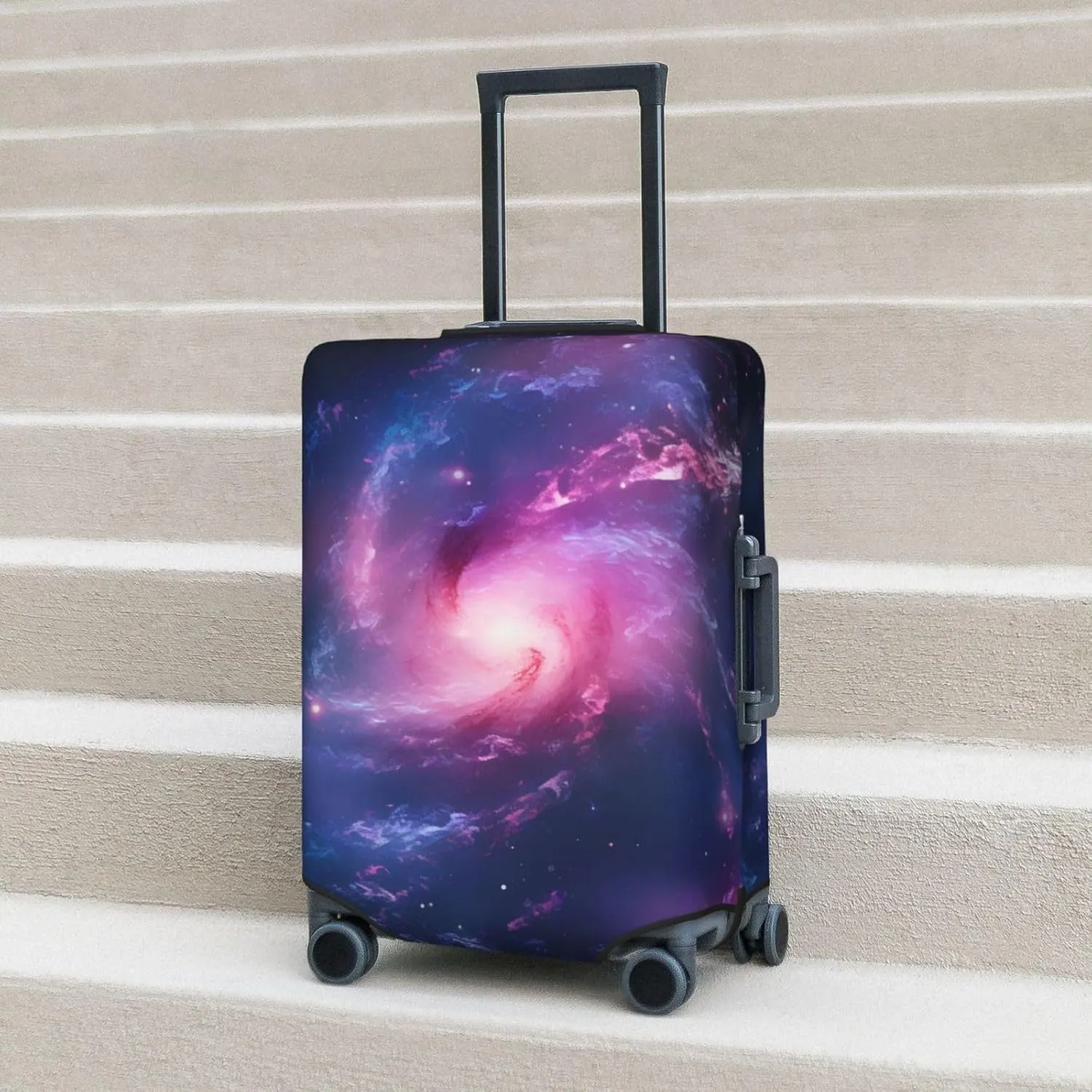 Galaxy Luggage Cover Washable Elastic Suitcase Cover Anti-Scratch Travel Luggage Protector Covers for Kids Adult XL fits 29-32 inch Suitcase
