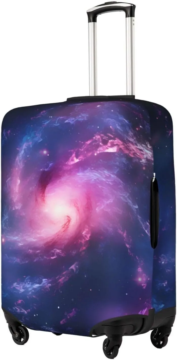Galaxy Luggage Cover Washable Elastic Suitcase Cover Anti-Scratch Travel Luggage Protector Covers for Kids Adult XL fits 29-32 inch Suitcase