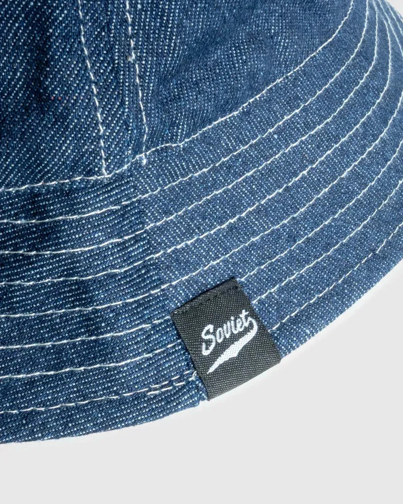 Gavin Allover Print Reversible Bucket Hat