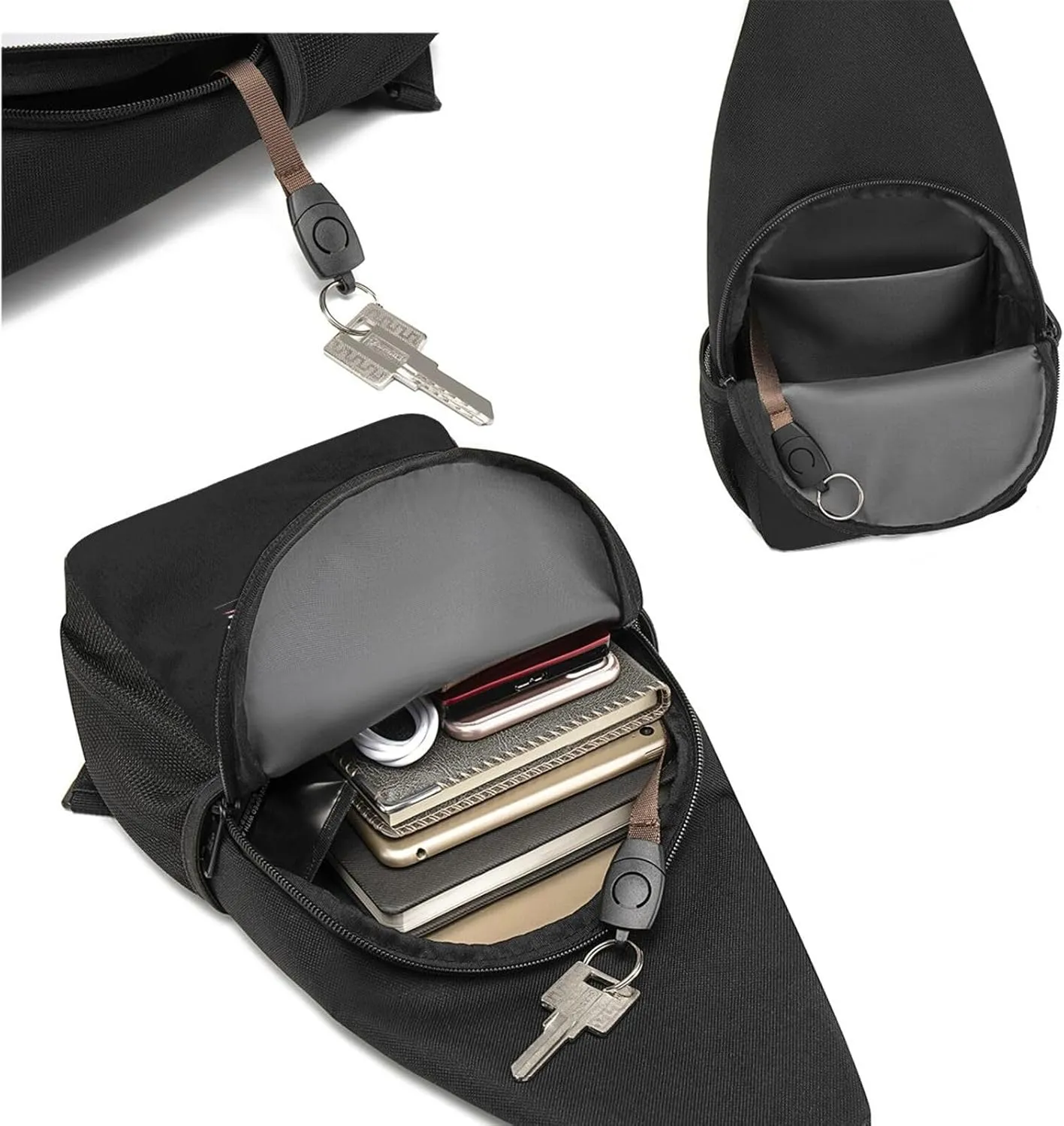 Giant Meteor 2020 Unisex Chest Bag Lightweight Crossbody Shoulder Bag Travel Pocket