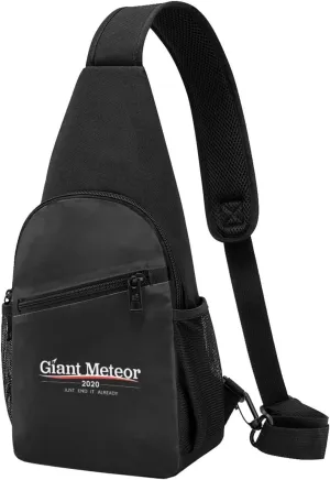 Giant Meteor 2020 Unisex Chest Bag Lightweight Crossbody Shoulder Bag Travel Pocket