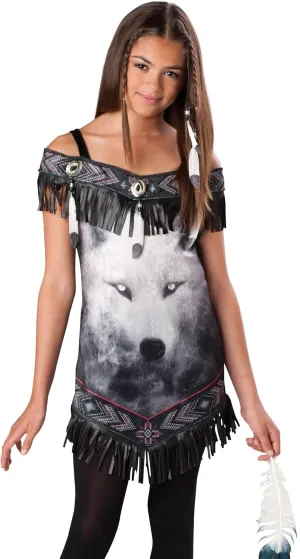 Girls Tribal Spirit Costume - Large