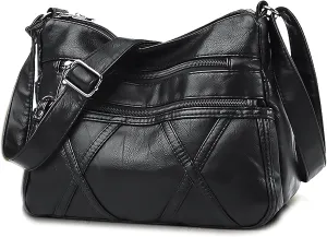 Gladdon Small Crossbody Bags for Women Leather Shoulder Purses Vegan Womens Cross body Bag Lightweight