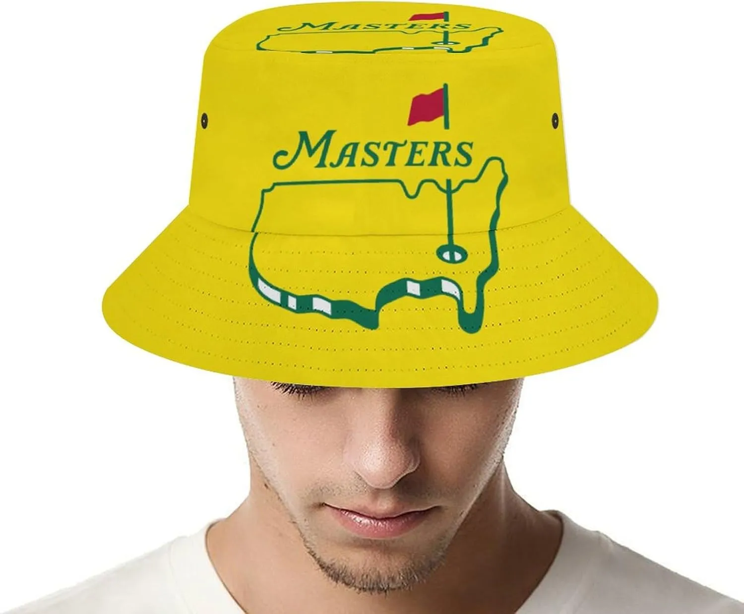 Golf Bucket Hats for Women Men Golf Lovers Sun Cap Packable Outdoor Fisherman Hat