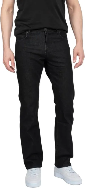 High Roller Fit Black Denim