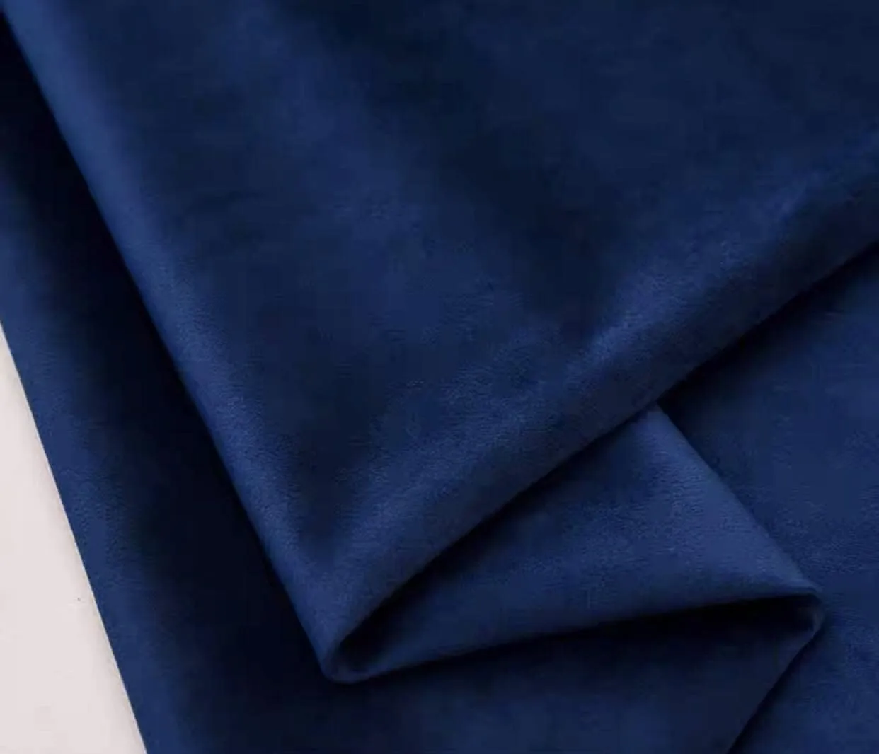 HomeTown Market Durable Velvet Fabric Sofa Cover Compatible with IKEA SODERHAMN Couch Slipcover. Sofa Not Included (Velvet Blue, Corner Section)