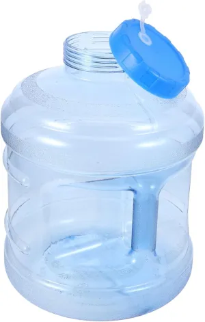 Homoyoyo Portable Water Storage Bucket Camping Water Container Secure Lid and Convenient Handle for Outdoor Use for Family Hydration Needs