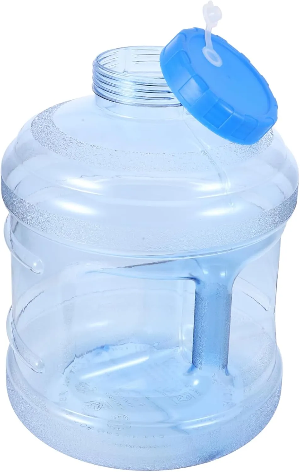 Homoyoyo Portable Water Storage Bucket Camping Water Container Secure Lid and Convenient Handle for Outdoor Use for Family Hydration Needs