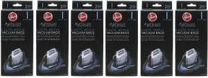 Hoover Type I HEPA Bag , AH10005 (6 Packs of 2: Total 12 bags)