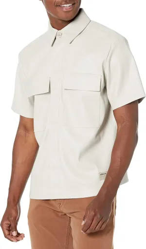 HUDSON Men's Leather Shirt