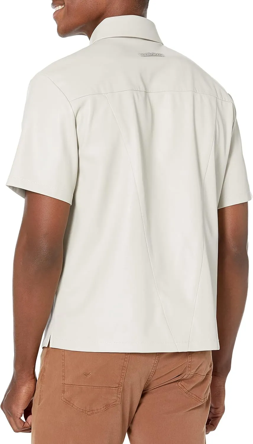 HUDSON Men's Leather Shirt