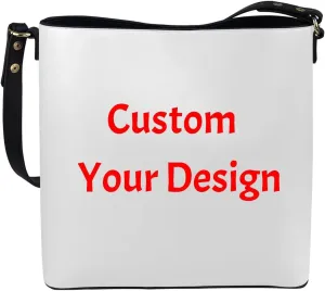 HUGS IDEA Women's Handbag Leather Tote Shoulder Bucket Bags Crossbody Top-handle Bag