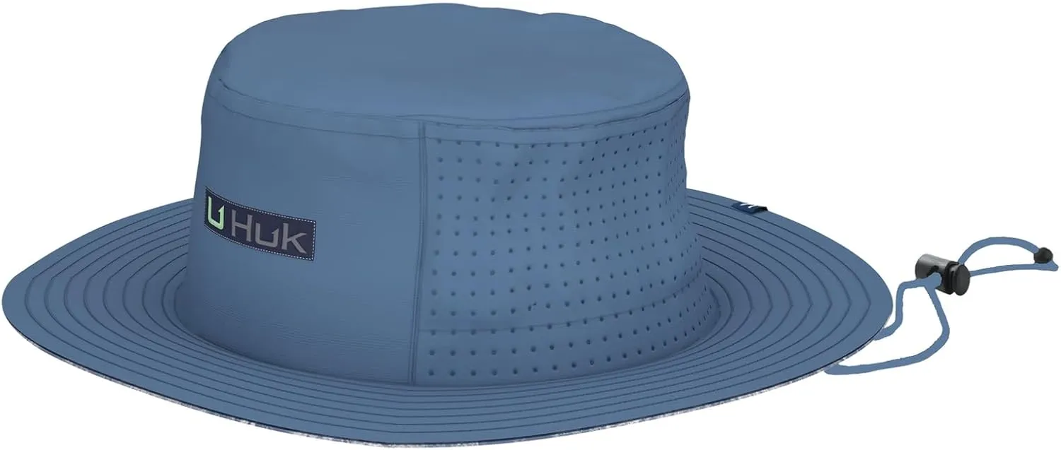 HUK Performance Bucket, Anti-Glare Fishing Hat for Men