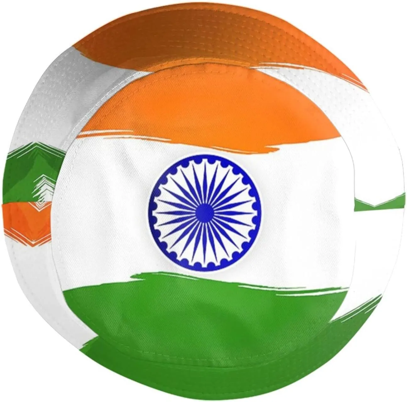 India Flag Indian Bucket Hat Packable Sun Protection Wide Brim Hats Outdoor Summer Travel Fisherman Hats for Men Women