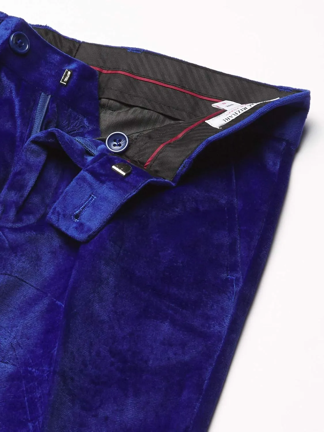 Isaac Mizrahi Boys' Slim Fit 3 Piece Velvet Suit