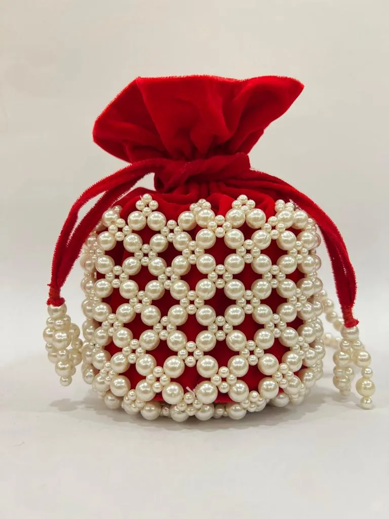 Jaimini Bucket Bag – Red