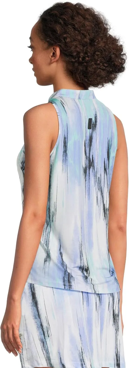 Jamie Sadock Women's Matrix Print Sleeveless Top