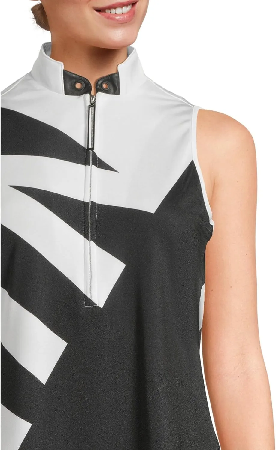 Jamie Sadock Women's Zigzag Print Sleeveless Top