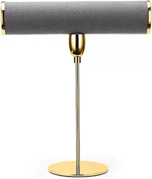 Jewelry Display Stand Jewelry T-Bar Display Velvet Organizer Event Show Stand Hovering Bracelet Stand Bangle Watch Holder Storage for Home Organizing Jewelry Organizer Holder (Color : E)