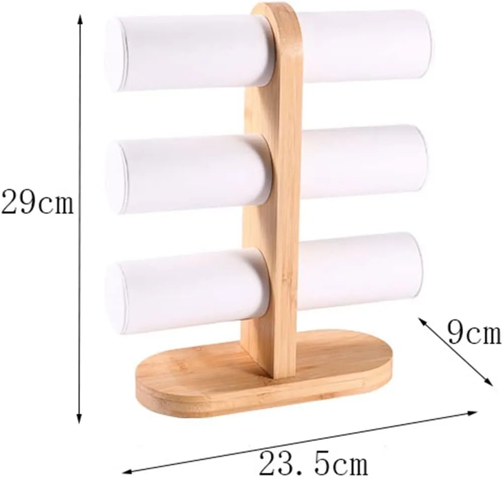 Jewelry Rack Bracelet Holder, Velvet Jewelry Display Stand, Detachable Bracelet Display Organizer Stand, Jewelry Holder for Watch Display Jewelry Stand Holder (Size : B)