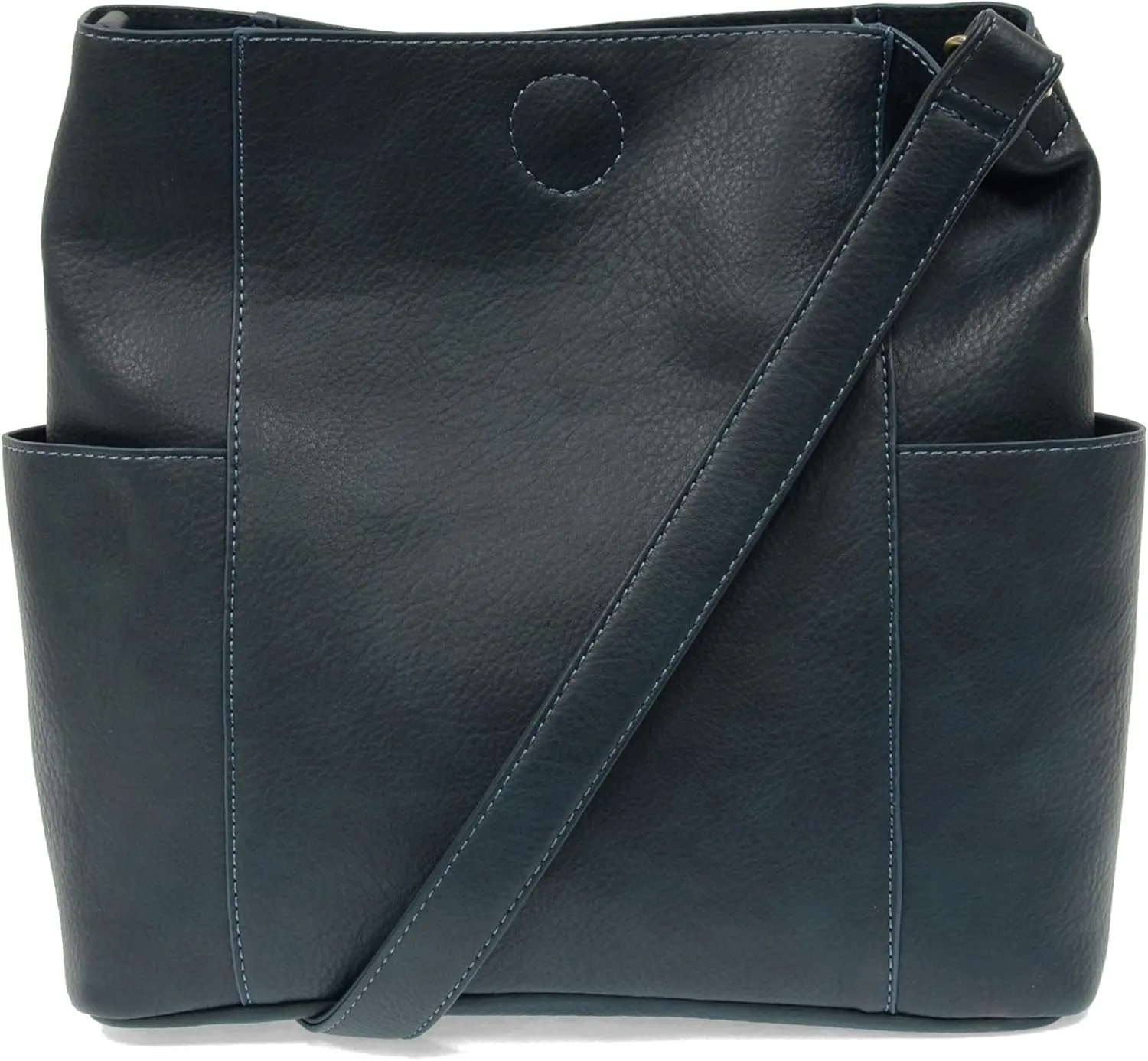 Joy Susan Side-Pocket Bucket Bag: Kayleigh Crossbody