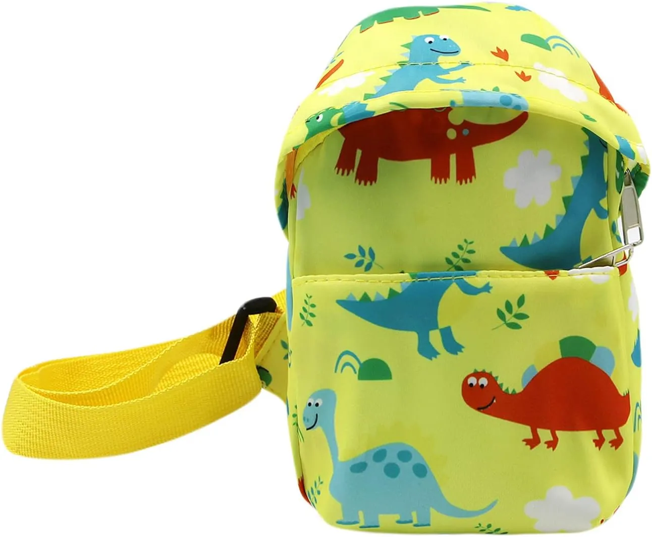 JUMISEE Cute Unicorn Dinosaur Crossbody Chest Bag Cartoon Sling Shoulder Bag for Travelling Hiking