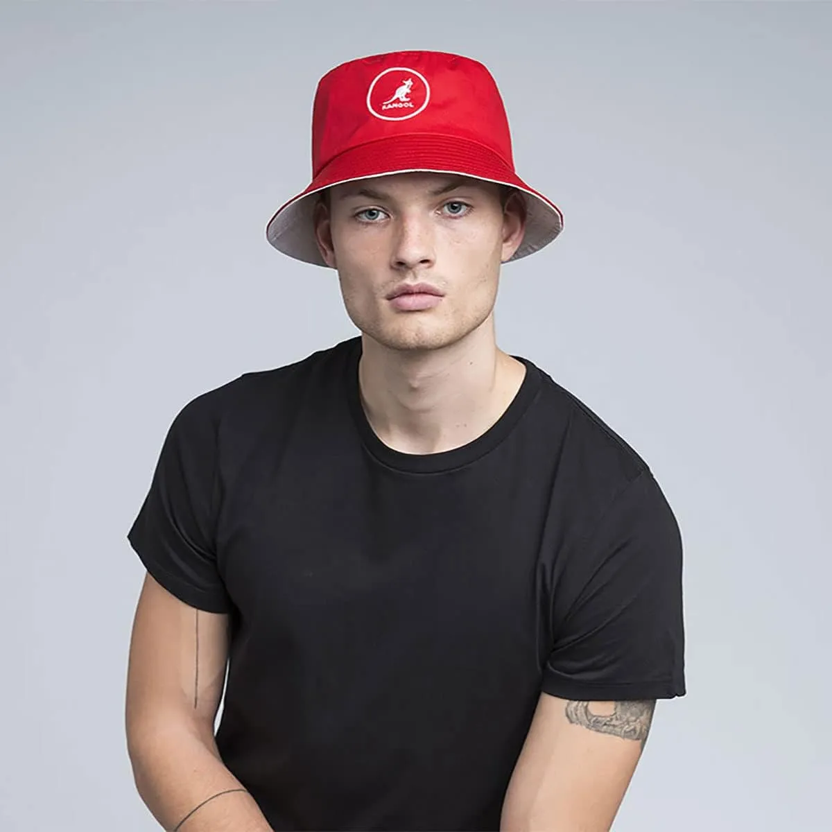 Kangol Cotton Bucket - Tan/XL Bucket Hat