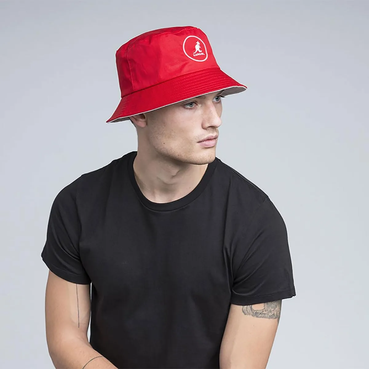 Kangol Cotton Bucket - Tan/XL Bucket Hat