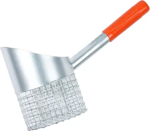 Kaptain Hooks 8″ Handle Stainless Steel Sand Scoop for Beach Metal Detecting