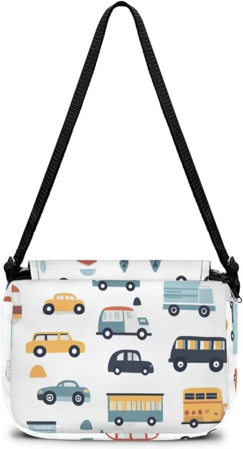 Kids Flap Crossbody Bag with Adjustable Strap for Daily Use