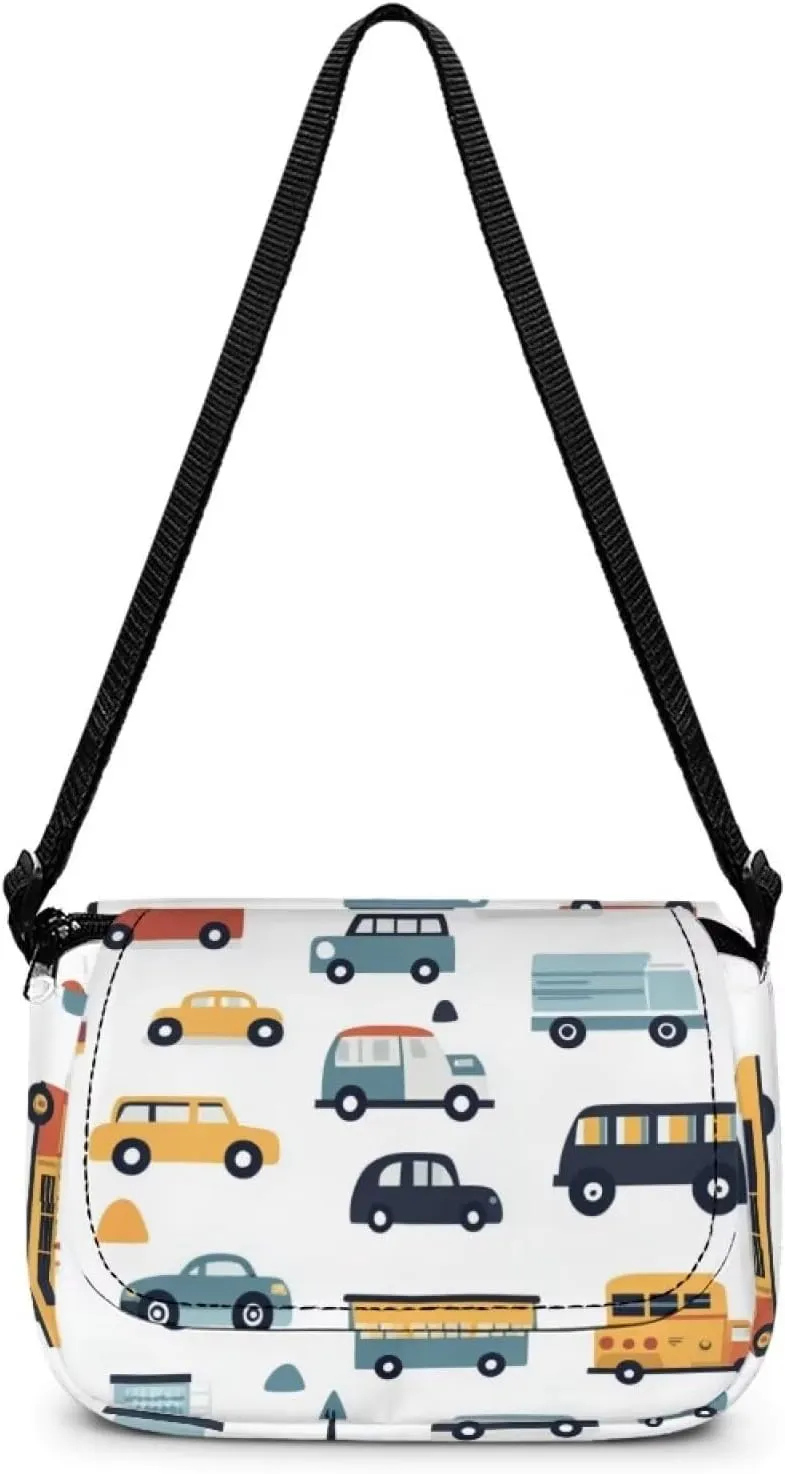 Kids Flap Crossbody Bag with Adjustable Strap for Daily Use