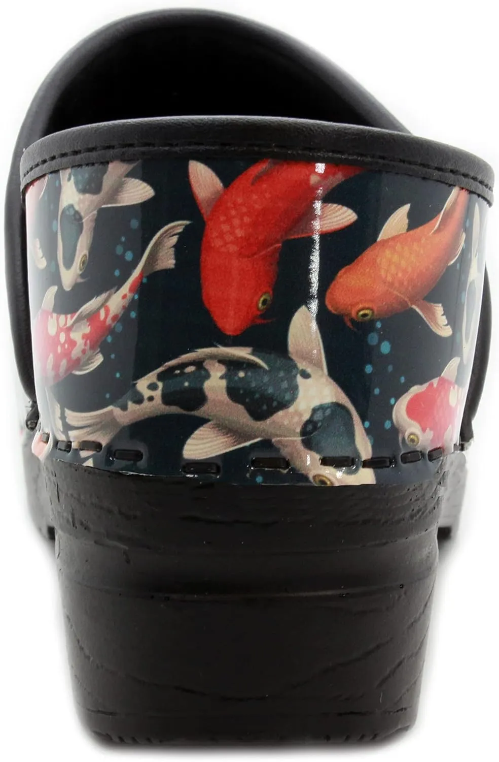 KLÄGN Women's Professional Printed Leather Clogs